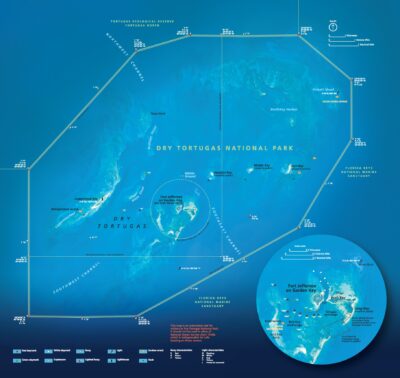 Dry Tortugas Park Map