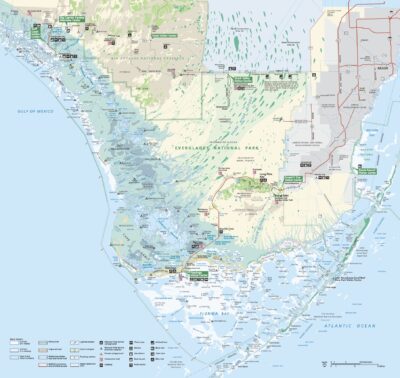 Everglades Park Map