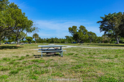 Flamingo Campground in Everglades National Park in Florida