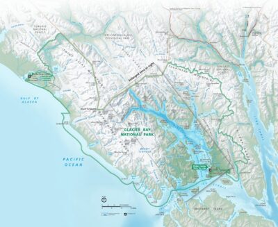 Glacier Bay Overview Map