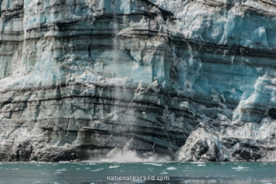 Margerie Glacier in Glacier Bay National Park in Alaska