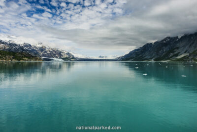 Tarr Inlet in Glacier Bay National Park in Alaska