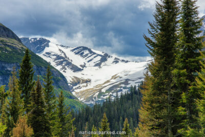 Jackson Glacier in Glacier National Park in Montana