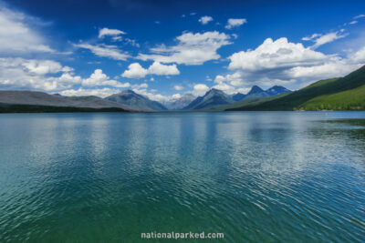 Lake McDonald in Glacier National Park in Montana