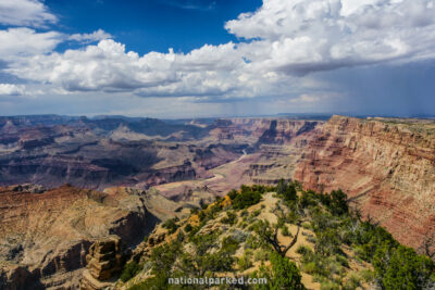 Desert View in Grand Canyon National Park in Arizona
