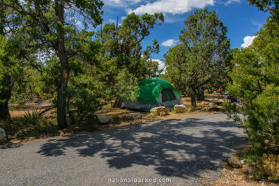 Desert View Campground in Grand Canyon National Park in Arizona