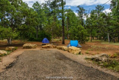 Mather Campground in Grand Canyon National Park in Arizona