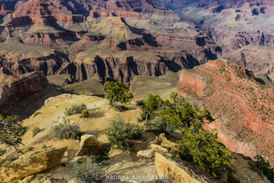 Powell Point in Grand Canyon National Park in Arizona
