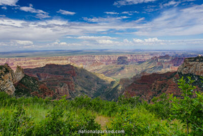 Roosevelt Point in Grand Canyon National Park in Arizona