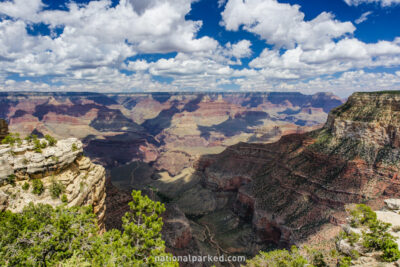 Trailview Overlook in Grand Canyon National Park in Arizona