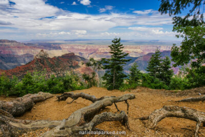 Vista Encantada in Grand Canyon National Park in Arizona