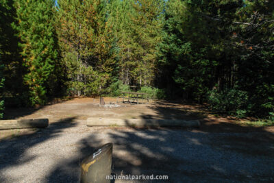 Colter Bay Campground in Grand Teton National Park in Wyoming