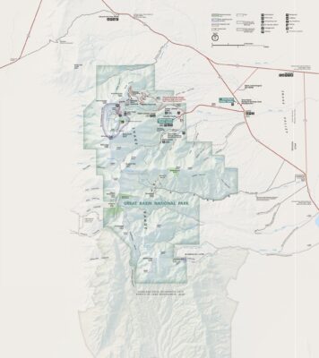 Great Basin Park Map