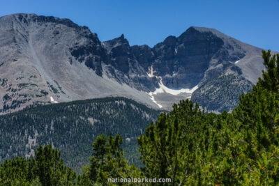 Wheeler Peak Overlook in Great Basin National Park in Nevada