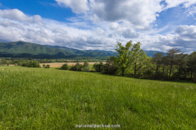 Cades Cove in Great Smoky Mountains National Park in Tennessee