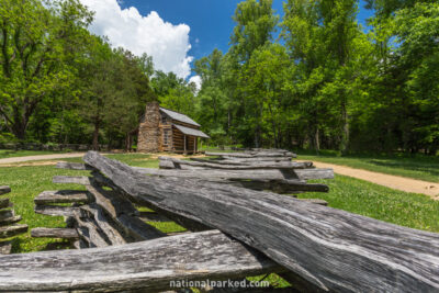 John Oliver Cabin in Great Smoky Mountains National Park in Tennessee