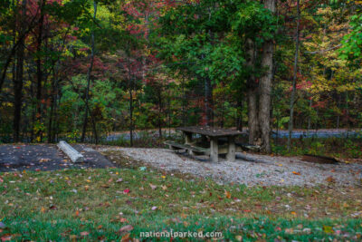 Look Rock Campground in Great Smoky Mountains National Park in Tennessee