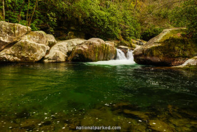 Midnight Hole in Great Smoky Mountains National Park in North Carolina