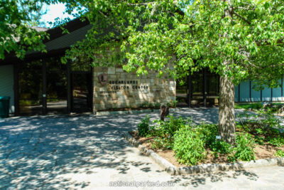 Sugarlands Visitor Center in Great Smoky Mountains National Park in Tennessee