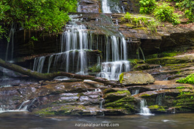 Tom Branch Falls in Great Smoky Mountains National Park in North Carolina