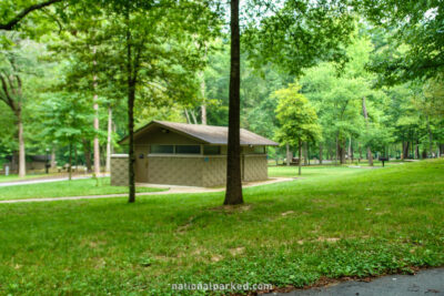 Gulpha Gorge Campground in Hot Springs National Park in Arkansas