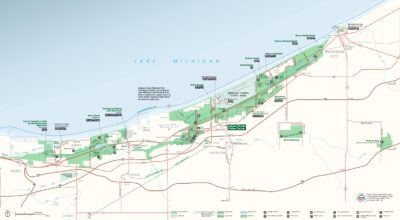 Indiana Dunes Park Map