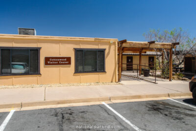 Cottonwood Visitor Center in Joshua Tree National Park in California