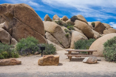 Jumbo Rocks Campground, Joshua Tree National Park, California