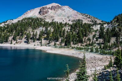 Lake Helen in Lassen Volcanic National Park in California