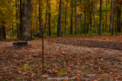 Headquarters Campground in Mammoth Cave National Park in Kentucky