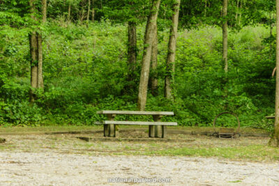 Houchins Ferry Campground in Mammoth Cave National Park in Kentucky