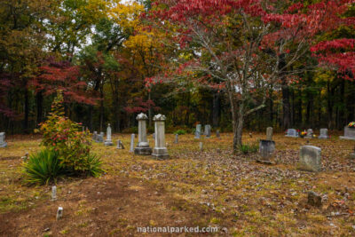 Mammoth Cave Cemetery in Mammoth Cave National Park in Kentucky