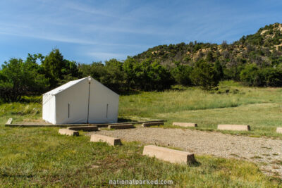 Morefield Campground in Mesa Verde National Park in Colorado