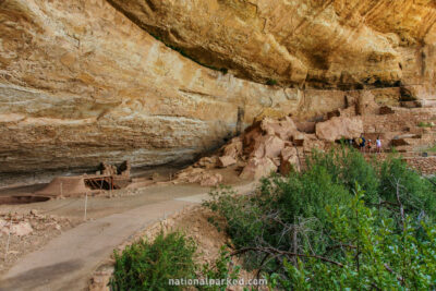 Step House in Mesa Verde National Park in Colorado