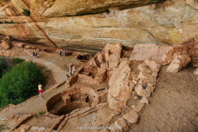 Step House in Mesa Verde National Park in Colorado