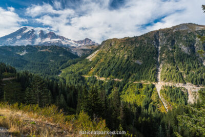 Mount Rainier in Mount Rainier National Park in Washington