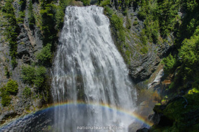 Narada Falls in Mount Rainier National Park in Washington