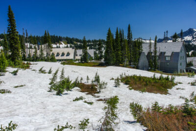 Paradise Inn in Mount Rainier National Park in Washington