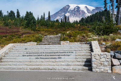 Paradise Trails in Mount Rainier National Park in Washington