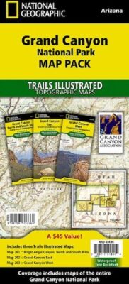Grand Canyon Trails Illustrated Map Bundle