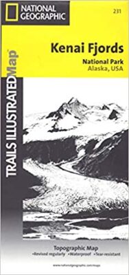 Kenai Fjords Trails Illustrated