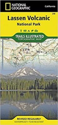 Lassen Volcanic Trails Illustrated