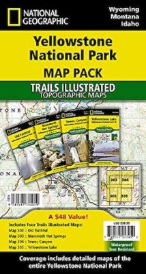 Yellowstone Trails Illustrated Map Bundle