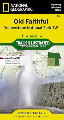 Yellowstone Southwest Trails Illustrated