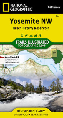 Yosemite Northwest Trails Illustrated