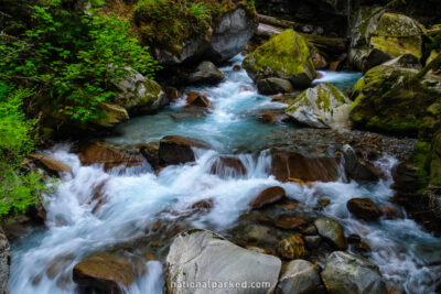 Ladder Creek in Ross Lake National Recreation Area in Washington