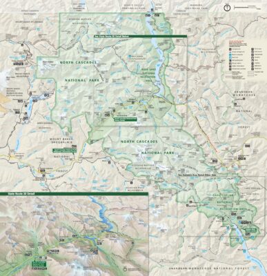 North Cascades Park Map