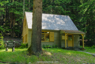 Eagle Ranger Station in Olympic National Park in Washington