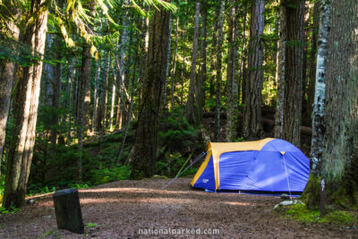 Heart o' the Hills Campground in Olympic National Park in Washington