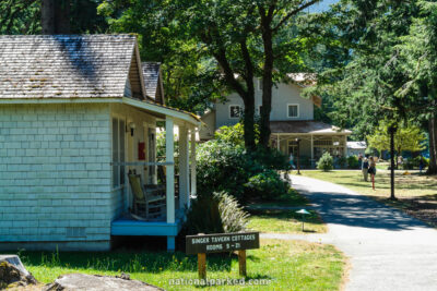 Lake Crescent Lodge in Olympic National Park in Washington